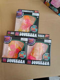 120 Pack of NeeDoh Happy Pizza Squishy Toys Sensory Stress Relief Cute Pizza Fidget Toys Slow Rising Stress-Relief Squishy Toys_GGblanks