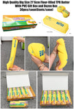 36 Pack Flour-filled TPR Large Yellow 14 oz Jumbo Giant Squishy Butter Stick Stress Relief Fidget Toy for Kids_GGblanks