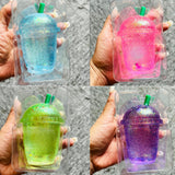 72 Pack Maltose Cute Glitter Needoh Drink Starbucks Squishy Stress Relief Fidget Toy with Gift Box for Kids_GGblanks