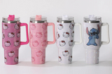 20 Pack 40oz Hello Kitty Stitch Bling Rhinestone Tumblers_GGblanks