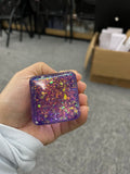 72 Pack of 5cm Glitter Squeeze Ice Cubes With Gift Boxes Slow Rising Stress-Relief Squishy Toys_GGblanks