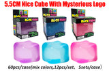 60 Pack NeeDoh Nice Cube Slow Rising Sensory Squeeze Toy with Super Solid Squish Adults Fidget Toys for Kids Youth Adult_GGblanks