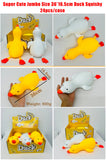 24 Pack Cute Jumbo Size 36*16.5cm Duck Squishy Stress Relief Fidget Toy for Kids_GGblanks