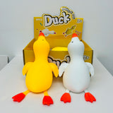 24 Pack Cute Jumbo Size 36*16.5cm Duck Squishy Stress Relief Fidget Toy for Kids_GGblanks