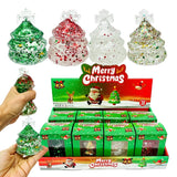 72 Pack Maltose Slow‑Rising Glitter Christmas Tree Squishy Stress Relief Fidget Toys for Kids_GGblanks