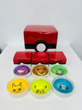 72 Pack Pokeman Dumpling Squishy Toys Elf Pack Pectin Soft Glitter Dumplings Squeeze Fidget Toy_GGblanks