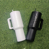 China RTS_40oz powder coated Simple- Modern-style stainless steel travel tumblers 20pcs- GGblanks