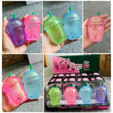 72 Pack Maltose Cute Glitter Needoh Drink Starbucks Squishy Stress Relief Fidget Toy with Gift Box for Kids_GGblanks