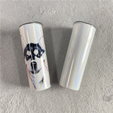 China RTS_20oz Tall Slim Skinny Straight White Glitter Tumbler YP00280004-GGblanks